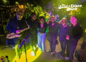 Natasia en The Soul & Disco Show Band